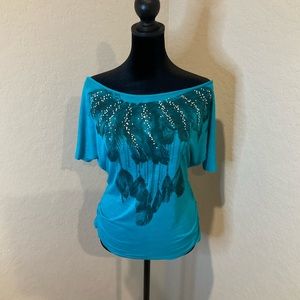 Off the shoulder shirt